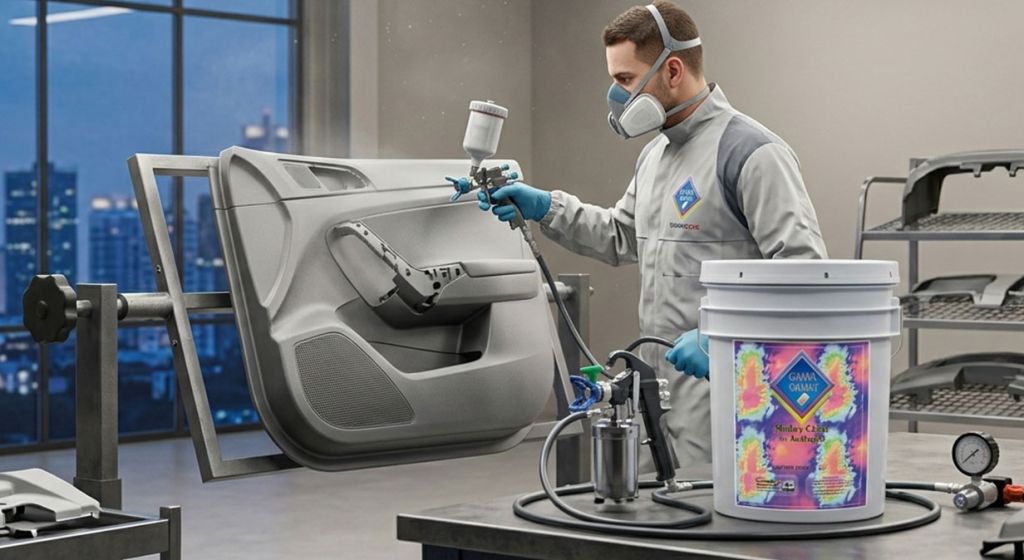Recubrimiento Spray Mateante para Manchas y Líneas de Inyección